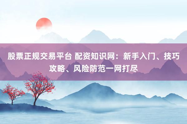 股票正规交易平台 配资知识网：新手入门、技巧攻略、风险防范一网打尽